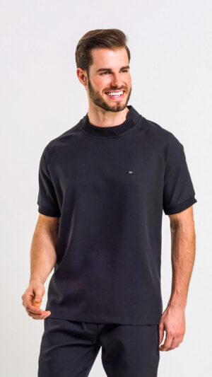 Scrub uniforme para hombre impulse negro