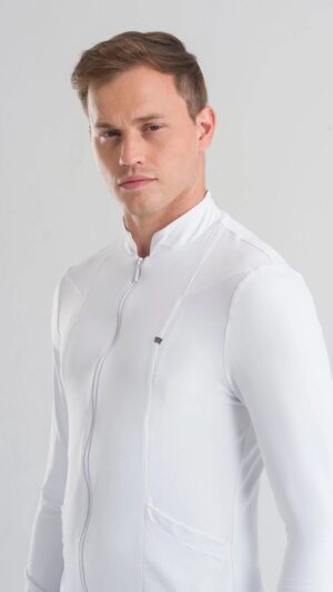 Bata para hombre bless blanco