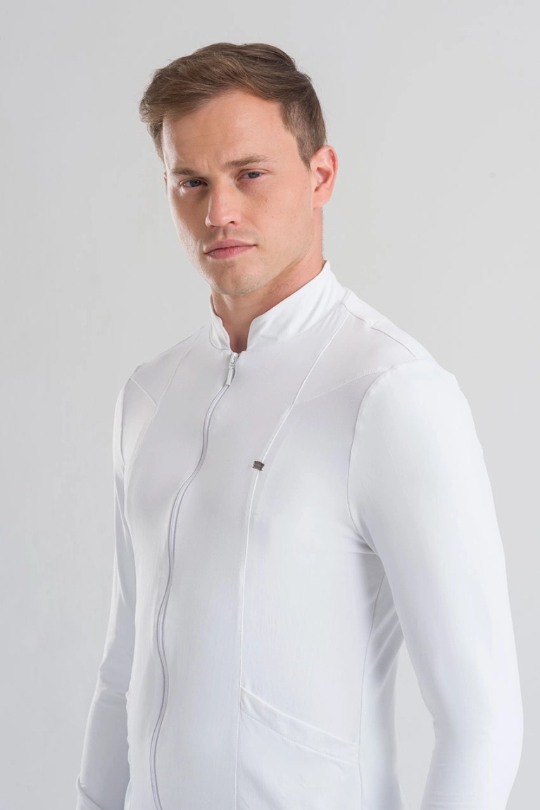 Bata para hombre bless blanco