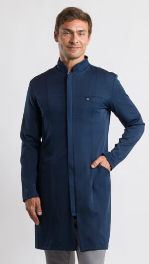 Bata para hombre elegance azul