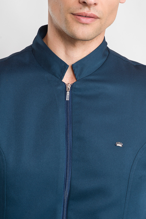 Bata para hombre rafa azul marino - Imagen 3