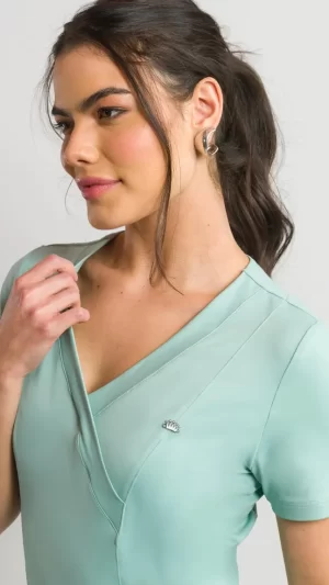 Scrub para mujer coach mint