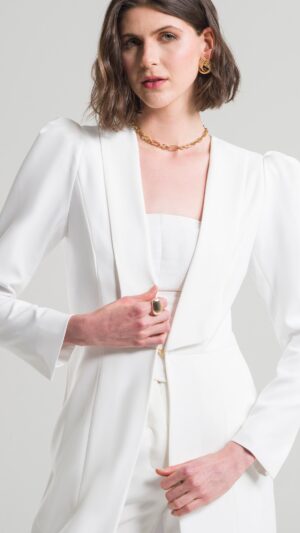 Bata para mujer gisela off blanca