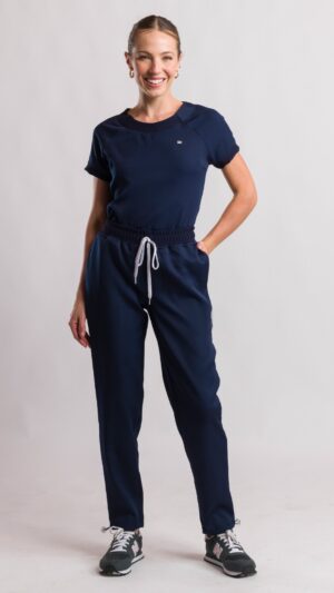 Scrub uniforme para mujer impulse azul marino