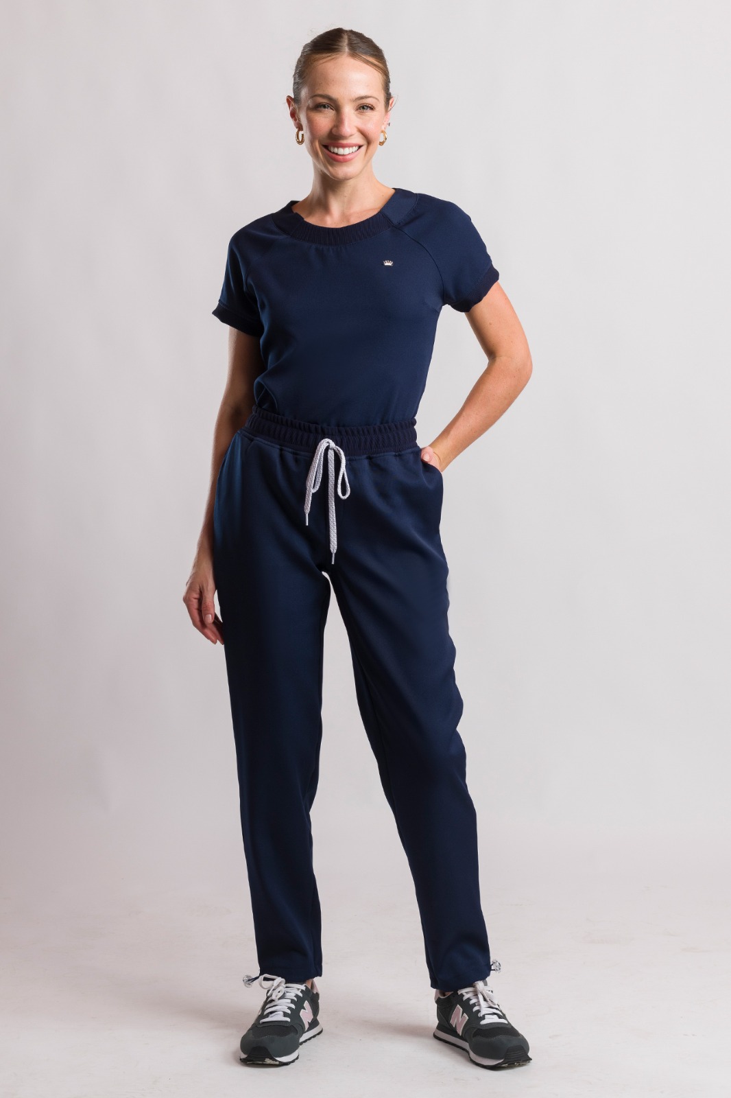 Scrub uniforme para mujer impulse azul marino