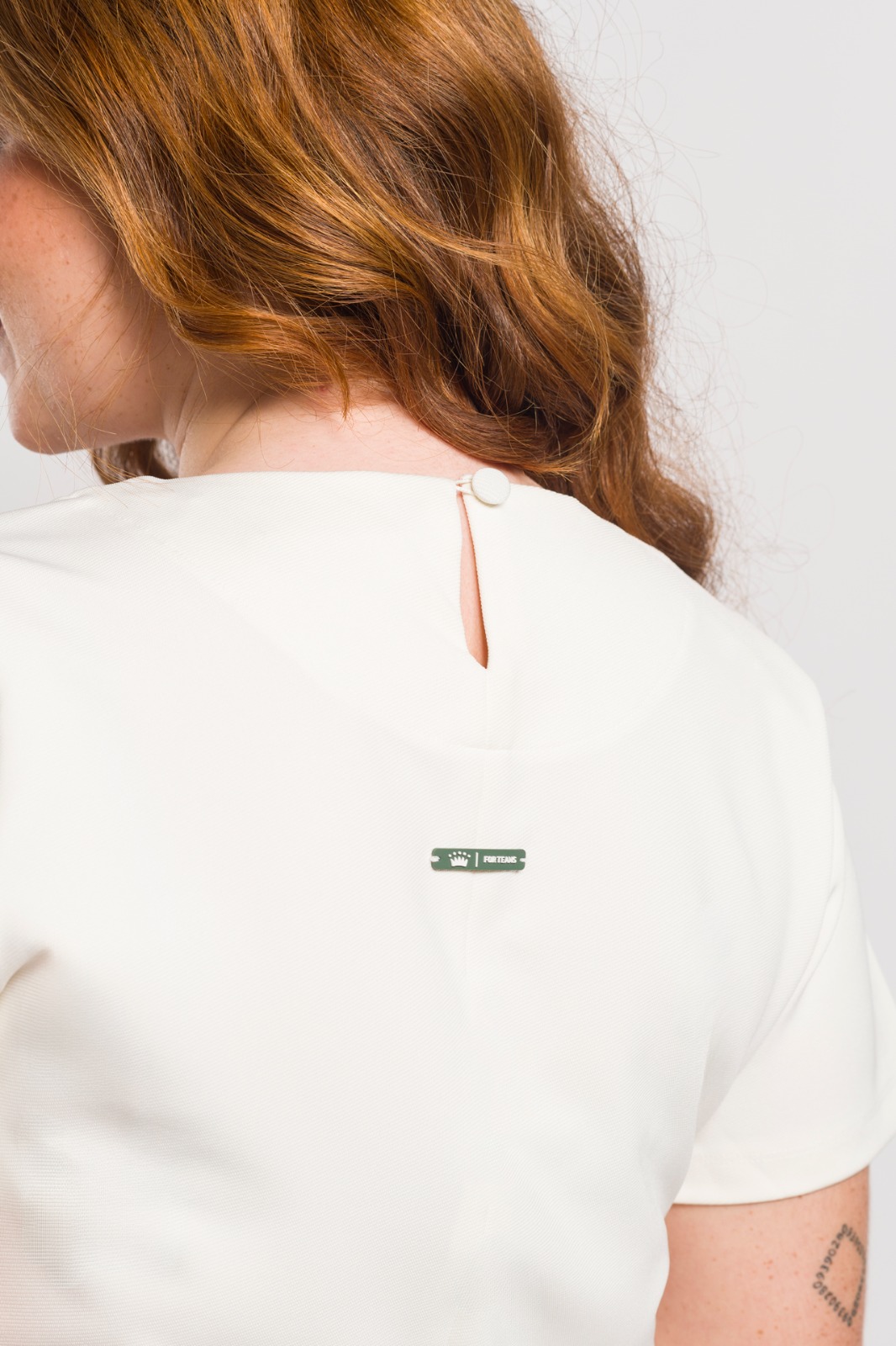Scrub para mujer life style off blanco - Imagen 4