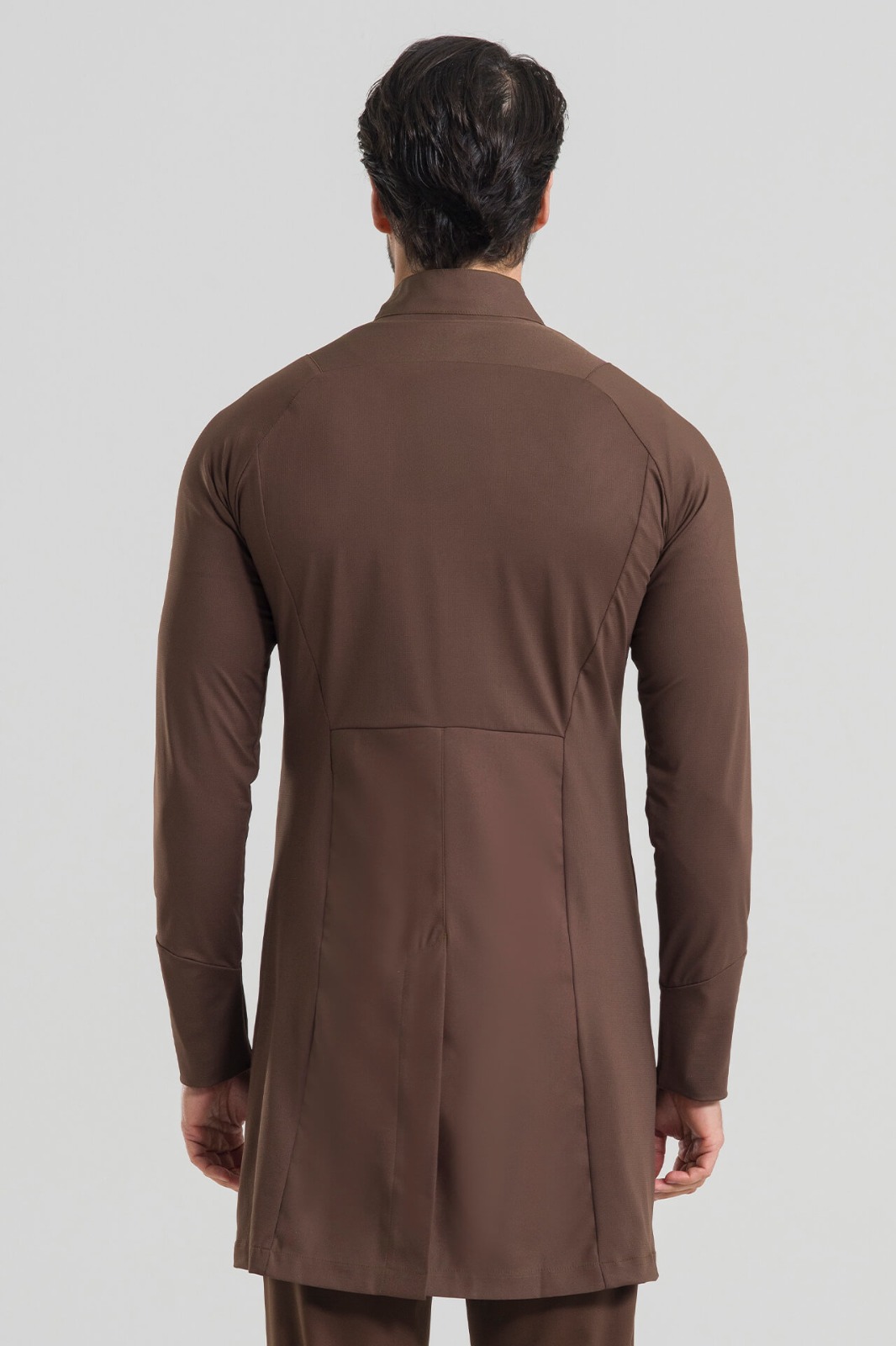 Bata para hombre veneto marrón café - Imagen 3