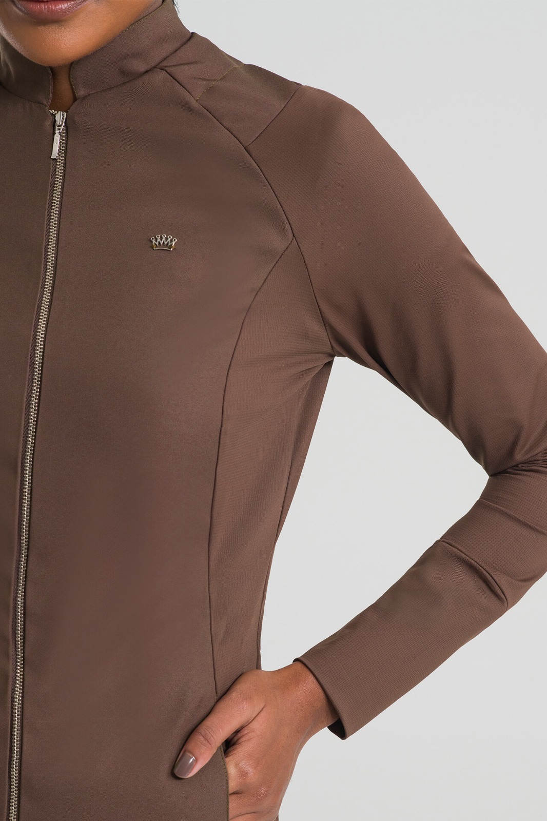 Bata para mujer veneto marrón café - Imagen 4