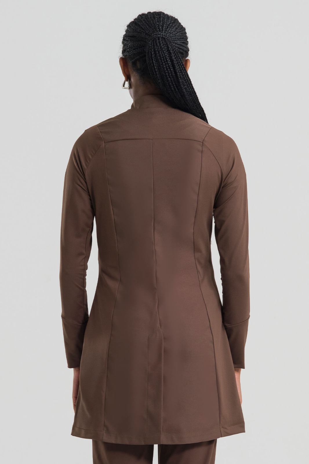 Bata para mujer veneto marrón café - Imagen 3