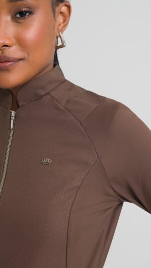 Bata para mujer veneto marrón café