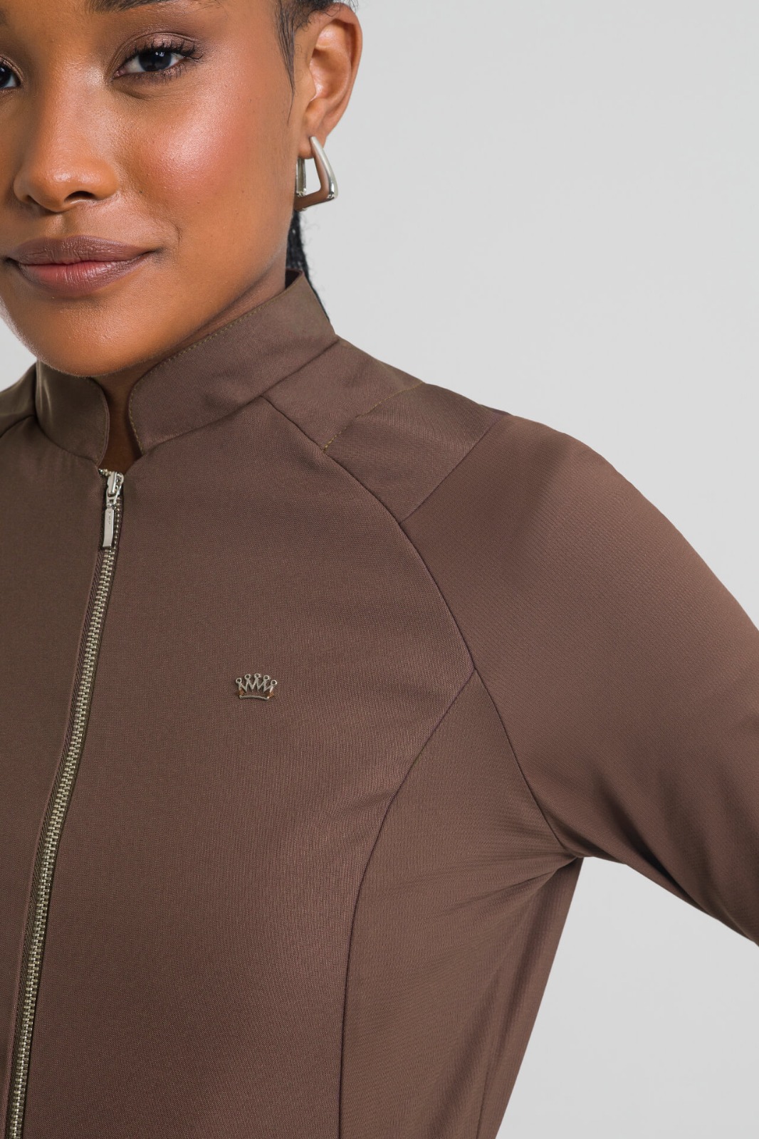 Bata para mujer veneto marrón café