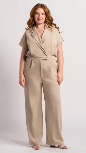 Enterizo para mujer trendy beige