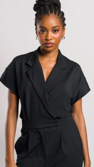 Enterizo para mujer trendy negro