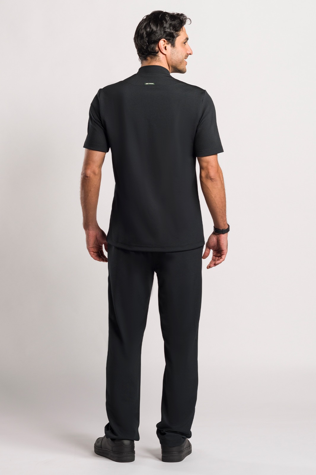 Scrub para hombre life style negro - Imagen 2