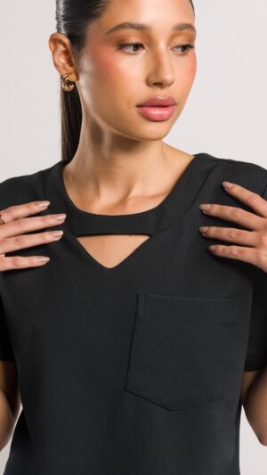 Scrub para mujer life style negro