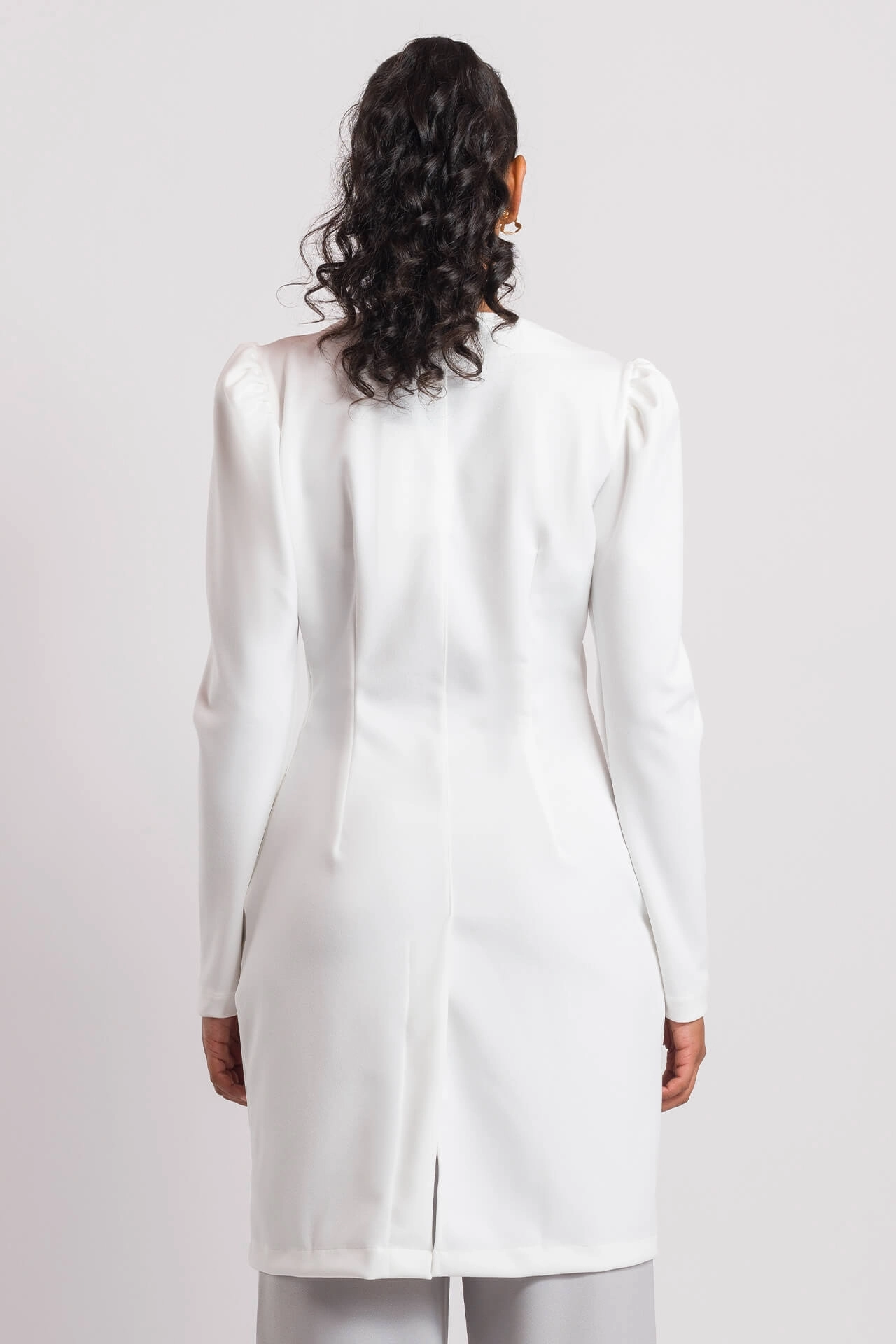 Bata para mujer liana off blanca - Imagen 3