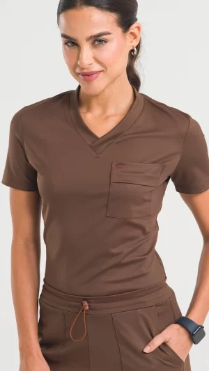 Scrub para mujer sky marrón